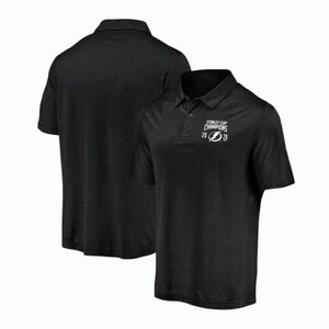 Fanatics Tampa Bay Lightning Men’s Polo Shirt Size XL Excellent Condition